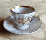 Antyczna  filiżanka TPM Carl Tielsch AltWasser Wałbrzych  Syg. 1850-60