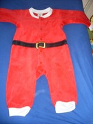 Pajacyk zapinany na napy, bez stópek, dla małego Mikołajka, r.74 H&M 