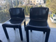 Krzesla vintage Carlo Bartoli 1970 Kartell