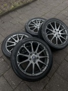 Felgi aluminiowe CMS 17” 5x112 + opony Hankook 225/45ZR17 – komplet!