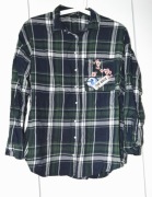 Koszula w kratę Cropp z naszywką S 36