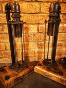 Lampka stołowa loftowa