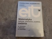 Matematyka Definicje twierdzenia przykłady zadania Leksiński Nabiałek