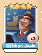 Krytyk przejazdu karta coin master