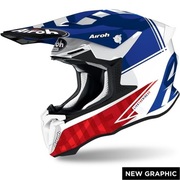 kask Airoh twist 2.0 tech blue gloss rozm. S nowy