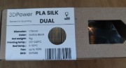 3DPower PLA SILK DUAL Gold&Black 