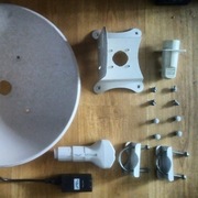 Ubiquiti NanoBridge M5 25dBi - pełen komplet