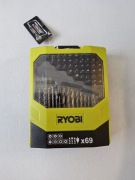 Ryobi zestaw wierteł i bitów 69 el. RAK69MIX