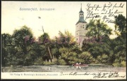 LUBSKO Sommerfeld pałac schloss park 1902  