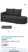Sofa 2 osobowa nowa IKEA
