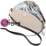 organizer worek do Obag MOON LIGHT ptaszki pastelowe beż komin OMAY