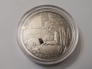 Palau, skarby ziemi- szafir. 5 dolarów 2010, srebro 999, 25g.