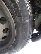 4 Opony z kompletem 4 felg fiat 