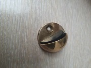 Odbój Odbojnik Stoper Drzwi z gumą Złoty G89