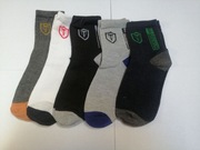 5 par sportowych męskich skarpet do połowy łydki