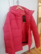 Kurtka damska puchowa 4f malinowa rozmiar L