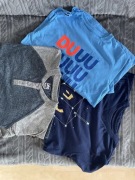 Zestaw koszulek bluzek Lee, Cat & Jack 152- 164