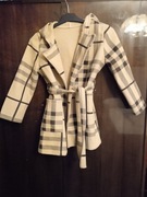 Płaszczyk przejściowy dziewczęcy dziecięcy rozm. Ok 140