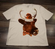 KOSZULKA ŚWIĄTECZNA RENIFER KEVIN SAM L NOWA !