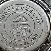 KULTOWE BŁONIE POLSKI ZEGAREK  WARS