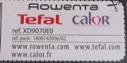 filtr Tefal Rowenta orginalny XD9070