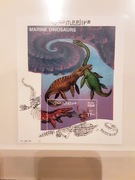 Somalia 2000 Mi  blok 71  dinozaury idealna pozycja 