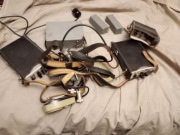 RADIOTELEFON RADIOSTACJA MILICYJNA PRL plus ładowarka i akumulatory