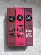 Eveline Vinylowe długotrwała pomadka płynna - 07 nudy, 08 honey, 09 hotty