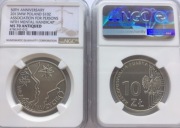 10 ZŁ WŁĄCZENI W ŻYCIE 2013 OKSYDA NGC MS70 ! MAX IDEAŁ
