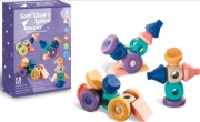 EDUKACYJNE Miękkie KLOCKI Sensoryczne Figury 13 szt SENSORYCZNA ZABAWKA