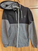 House brand bluza z kapturem S szaro-czarna