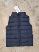 Bezrękawnik/ kamizelka dziecięca, granatowa - rozm 92