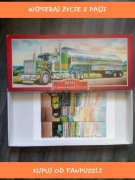 puzzle 800 castorland continental truck ciężarówka kompletne