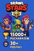 Konto Brawl Stars 15000+ pucharków 30+ postaci FA| SZYBKA WYSYŁKA