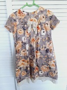 Sukienka handmade 110 116 wysoka jakość bawełny 