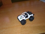 Samochód samochodzik auto autko zabawka model monster truck biały 10cm