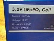 Ogniwa eve3.2v 280ah  magazyn energii 48v16kw