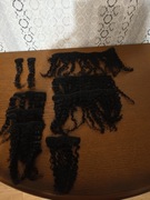 Doczepiane włosy afro 