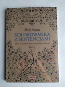 Mały Książę Kolorowanka z sentencjami