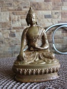 Stara figurka Buddy brąz.