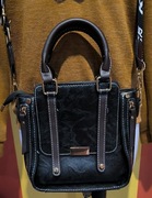 Fajna czarno brązowa torebka 