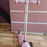 Globber 3 kołowa regulowana kauczukowe koła nauka jazdy hulajnoga 