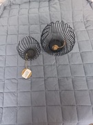 Boltze zestaw 2 szt. żelaznych latarni