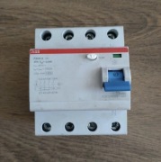 Bezpiecznik wyłącznik różnicowo prądowy ABB 40A 30mA 4P 3-fazowy