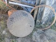 Właz żeliwny klasy AO600 okrągły 