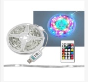 APP Smart RGB Fairy lights Lampki 50 led USB Bluetooth 5m 