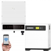 FALOWNIK HYBRYDOWY INWERTER GOODWE 10kW HV + MAGAZYN ZINERIC F1 10kWh