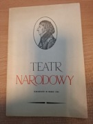 Program Teatr Narodowy Bertolt Brecht Opera za trzy grosze 1970