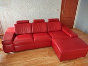 Narożnik skórzany Gala Collezione jak nowy