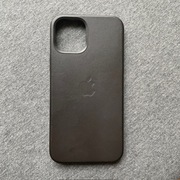 Etui Apple Skóra Czarne iPhone 12/12 Pro